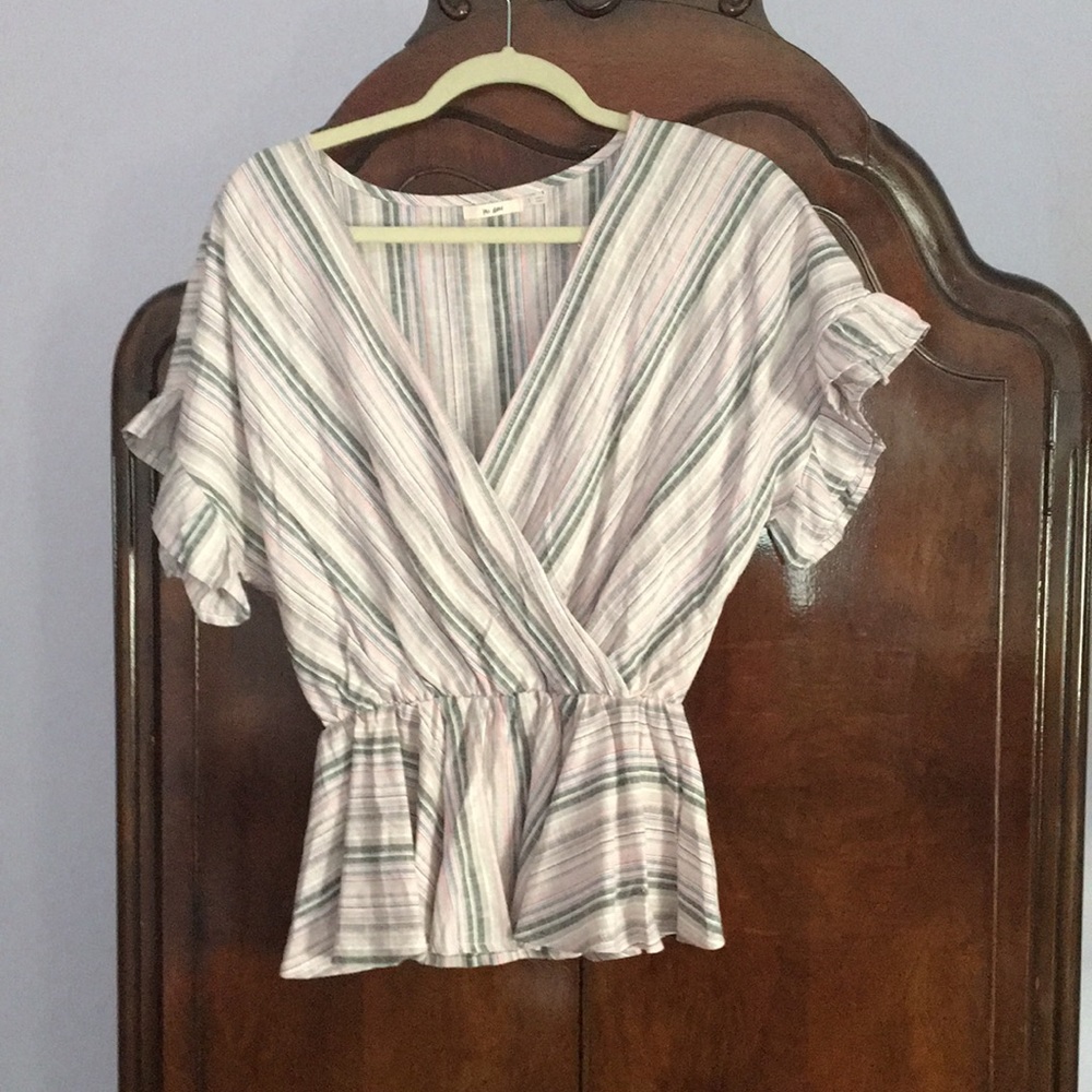 Francesca’s Peplum top